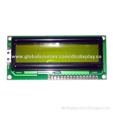 16*1 Monochrome Character Module, 64.50 x 13.80mm Viewing Area